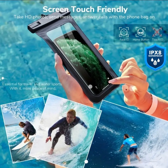 New Universal Waterproof Phone Case with Lanyard - Picture 6 of 7